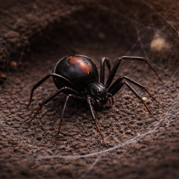 spider pest close up